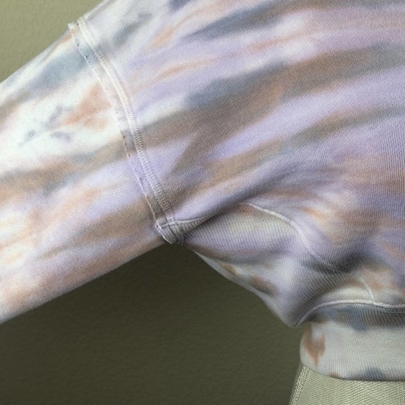 Aeropostale Tie Dye Cropped Sweatshirt - Picture 3 of 7